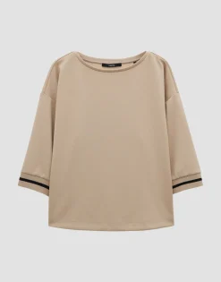 Outlet Sweater UTALBA Loose aus Viskose Mix Sweat