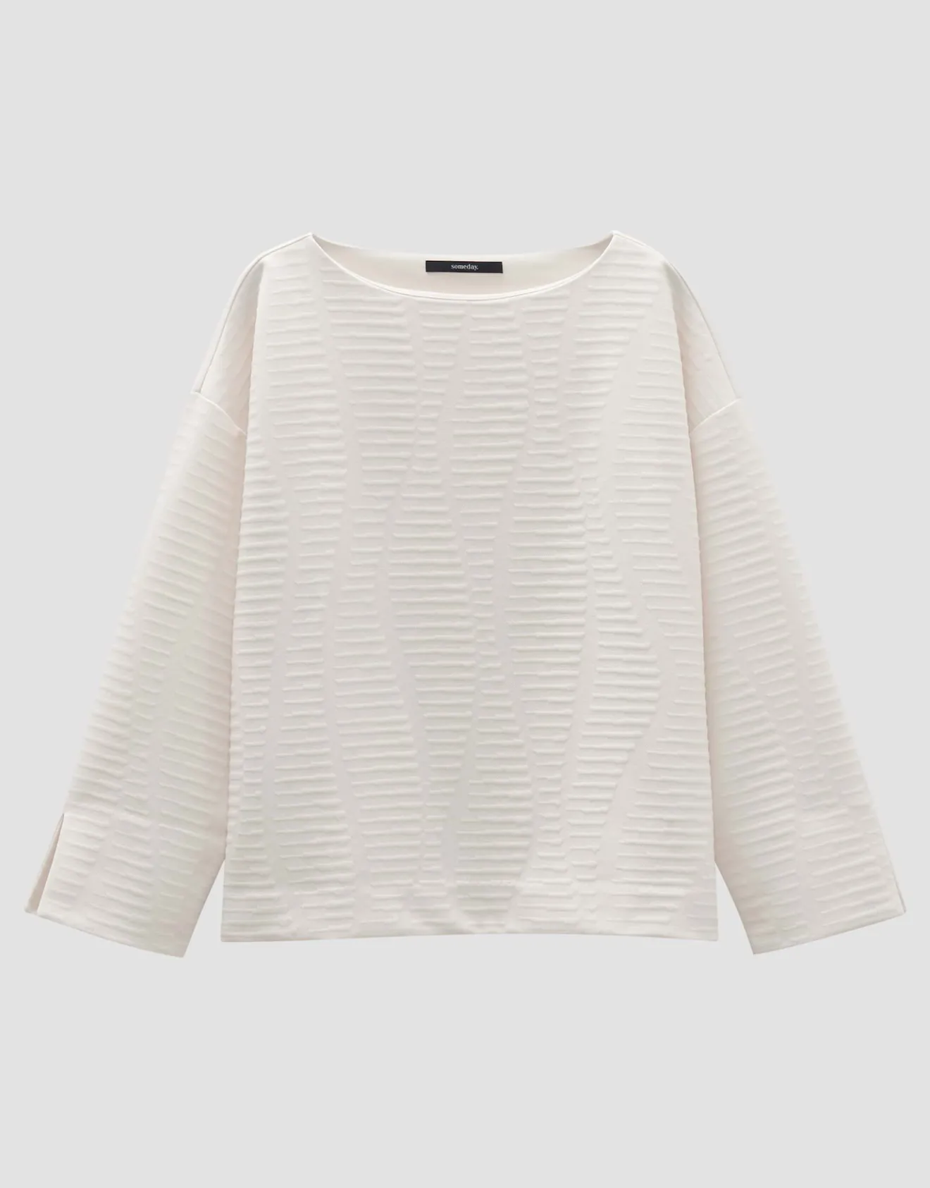 Fashion Sweater UVIENNA Loose mit 3D Struktur Sweat