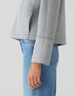 Flash Sale Sweatjacke GOMBER Regular aus weicher Scuba-Ware Sweat