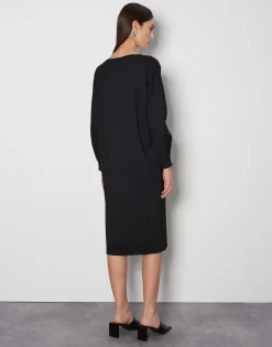 Fashion Sweatkleid QUISSI aus Viskose Mix Kleider