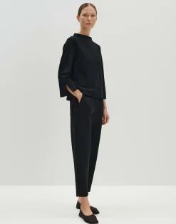 Discount Sweatshirt UBERTAH Loose aus Twill Jersey Sweat
