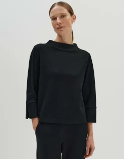 Discount Sweatshirt UBERTAH Loose aus Twill Jersey Sweat