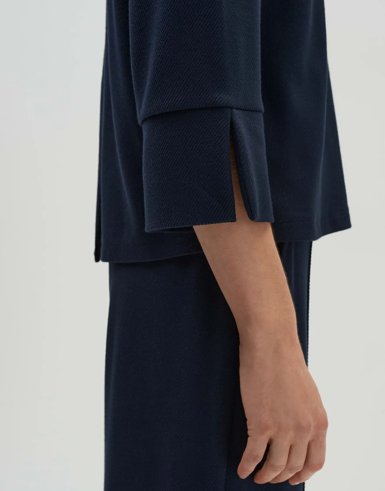 Shop Sweatshirt UBERTAH Loose aus Twill Jersey Sweat