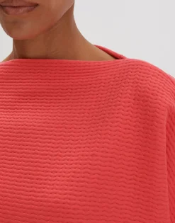 Outlet Sweatshirt USANNI Loose mit strukturierter Oberfläche Sweat
