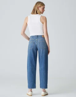 Discount Tapered Jeans LISSIE Mid Rise aus BCI Cotton Mix Jeans