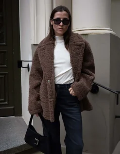 Store Teddyjacke HEVERLY Oversize mit weicher Innenseite Jacken & Mäntel