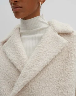 Fashion Teddyjacke VANTELO Loose im Caban Stil Jacken & Mäntel