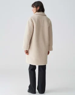 Best Teddymantel HONISE Loose im Oversize Look Jacken & Mäntel