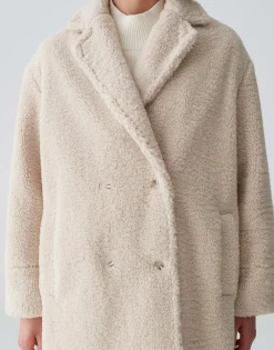 Best Teddymantel HONISE Loose im Oversize Look Jacken & Mäntel