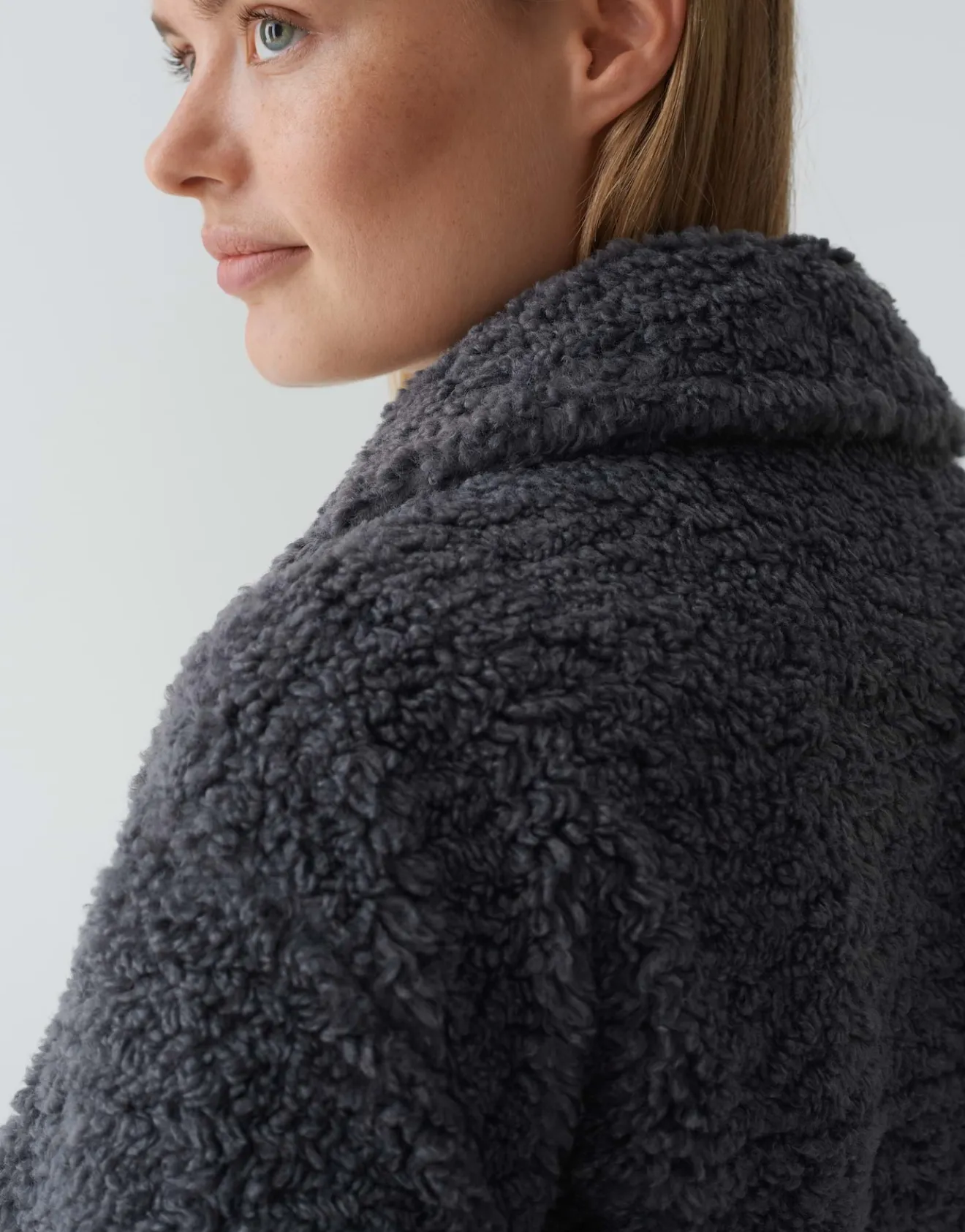 Online Teddymantel HONISE Loose im Oversize Look Jacken & Mäntel
