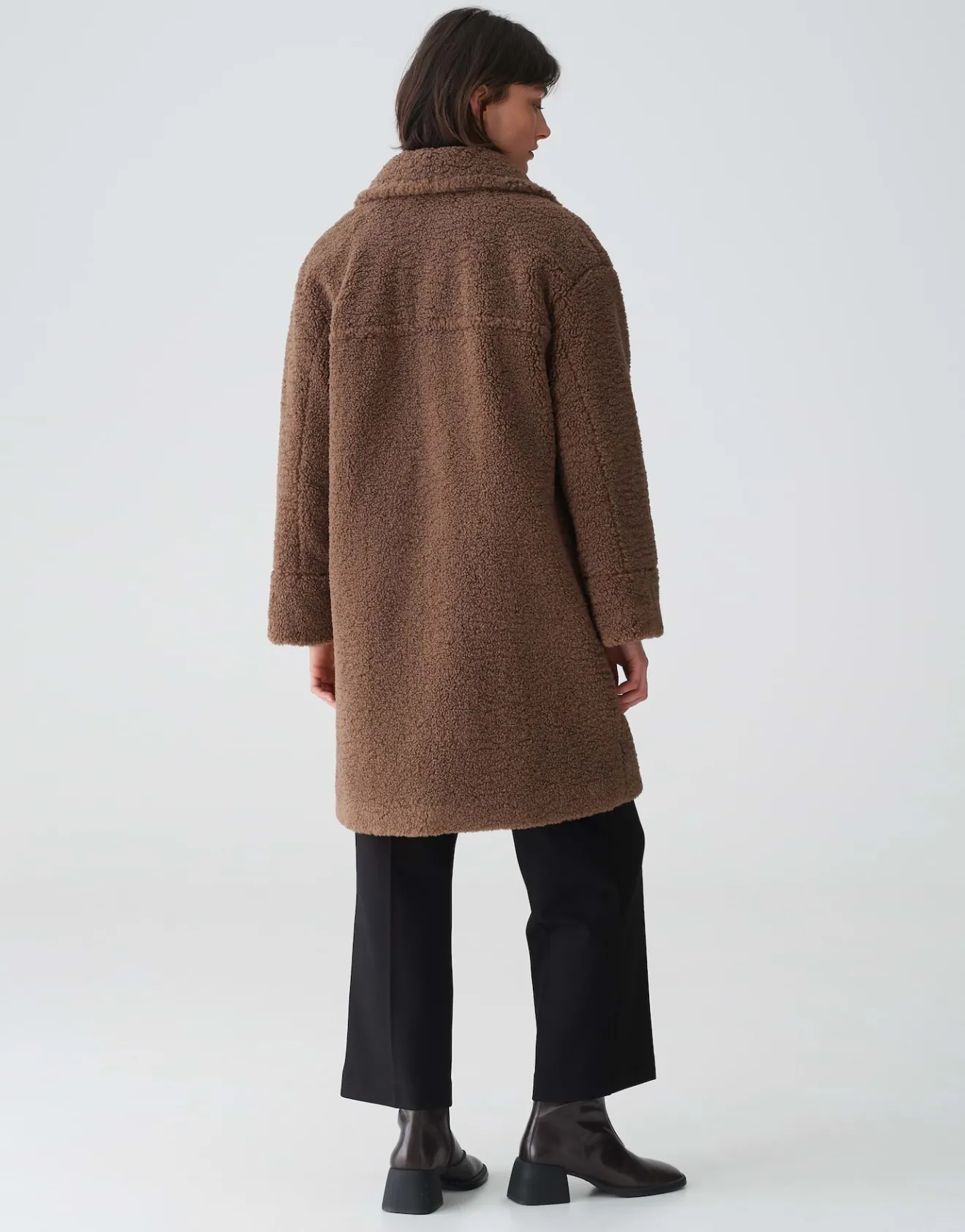 Best Sale Teddymantel HONISE Loose im Oversize Look Jacken & Mäntel