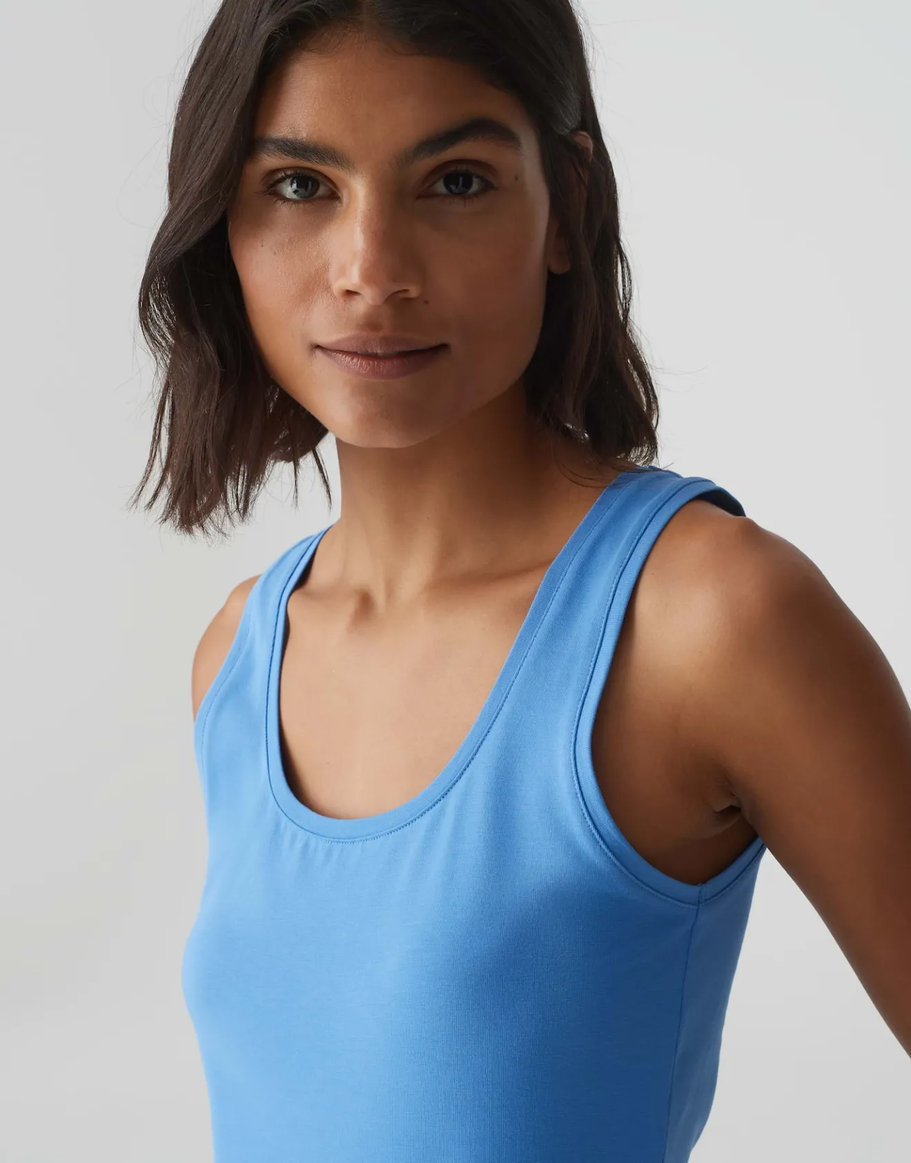 Clearance Trägertop IMILIA Slim aus BCI Cotton Mix Basics|Shirts