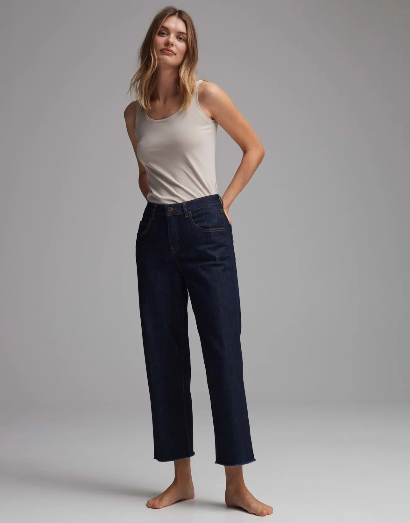 Online Trägertop IMILIA Slim aus BCI Cotton Mix Basics|Shirts