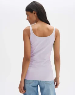 Outlet Trägertop INA Slim aus stretchigem BCI Cotton Mix Basics