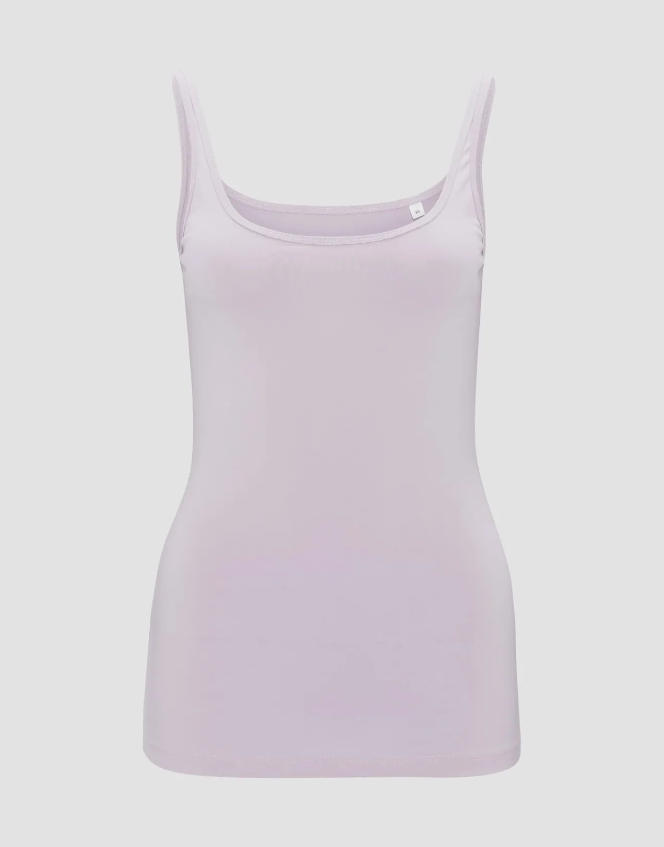 Outlet Trägertop INA Slim aus stretchigem BCI Cotton Mix Basics