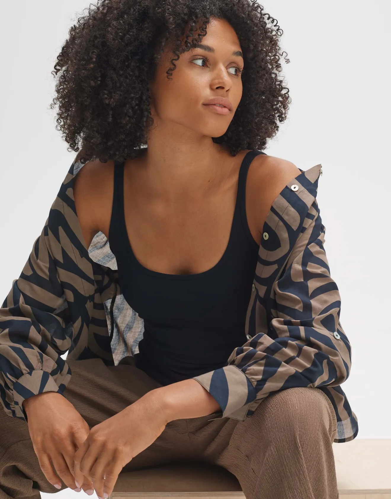 Cheap Trägertop INA Slim aus stretchigem BCI Cotton Mix Basics|Shirts