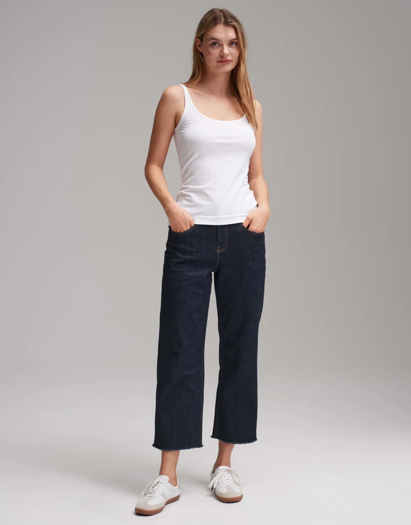 New Trägertop INA Slim aus stretchigem BCI Cotton Mix Basics|Shirts