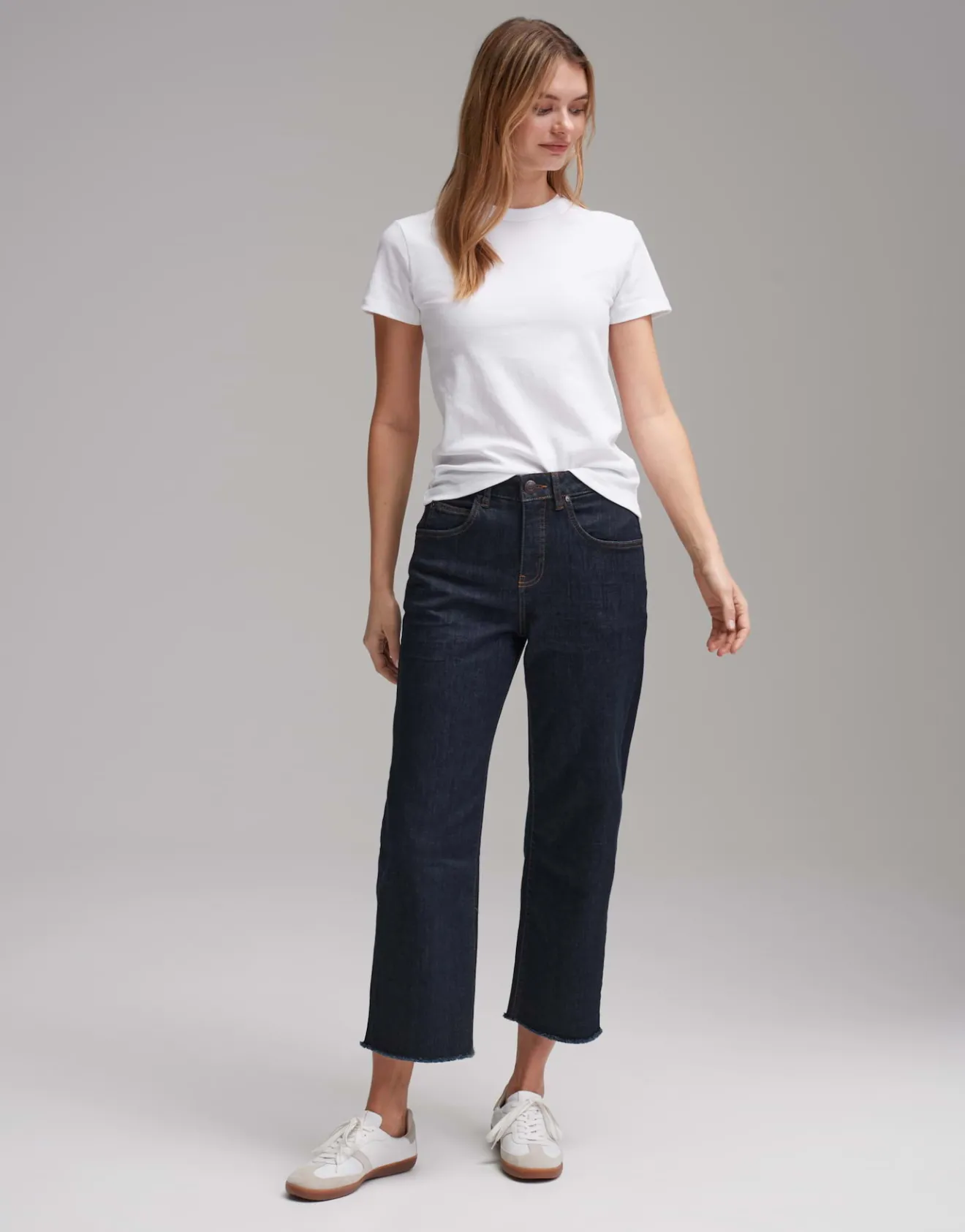 Fashion T-Shirt SAMUN Slim aus BCI Cotton Mix Basics|Shirts