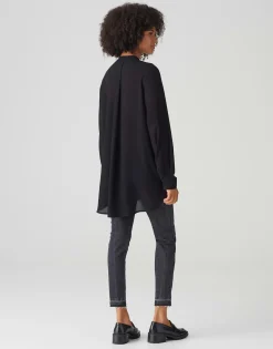 Discount Tunikabluse FACURA Loose aus Viskose Blusen