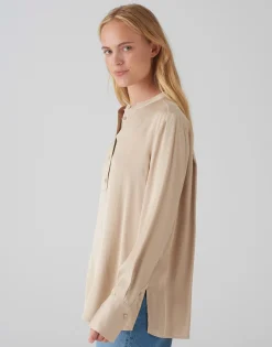 Fashion Tunikabluse FANJI Regular aus Satin Blusen
