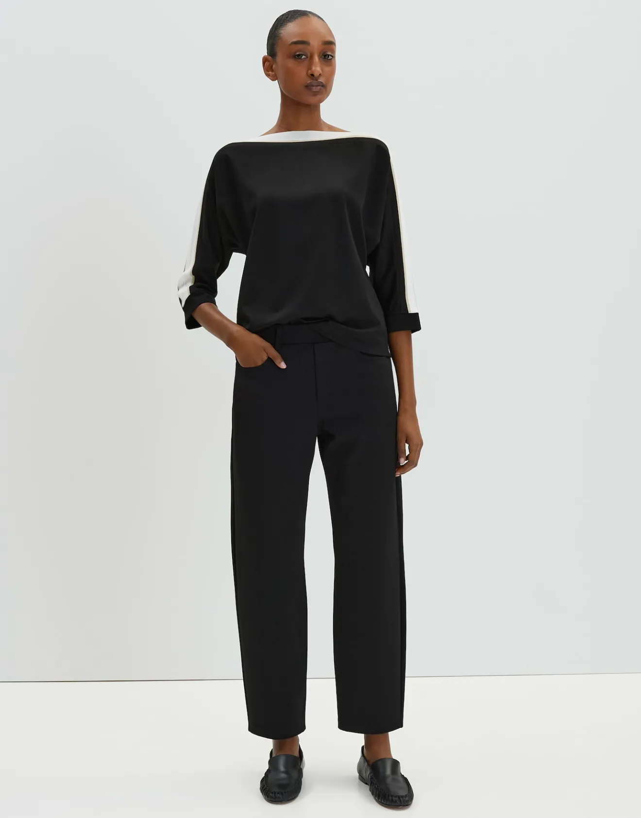 Clearance U-Boot Shirt KELVA Regular mit Galonstreifen Basics|Shirts