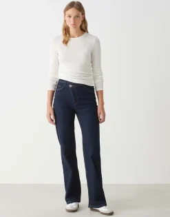 Outlet Ultraweiches Basicshirt SOGETI Slim aus Tencel Mix Shirts