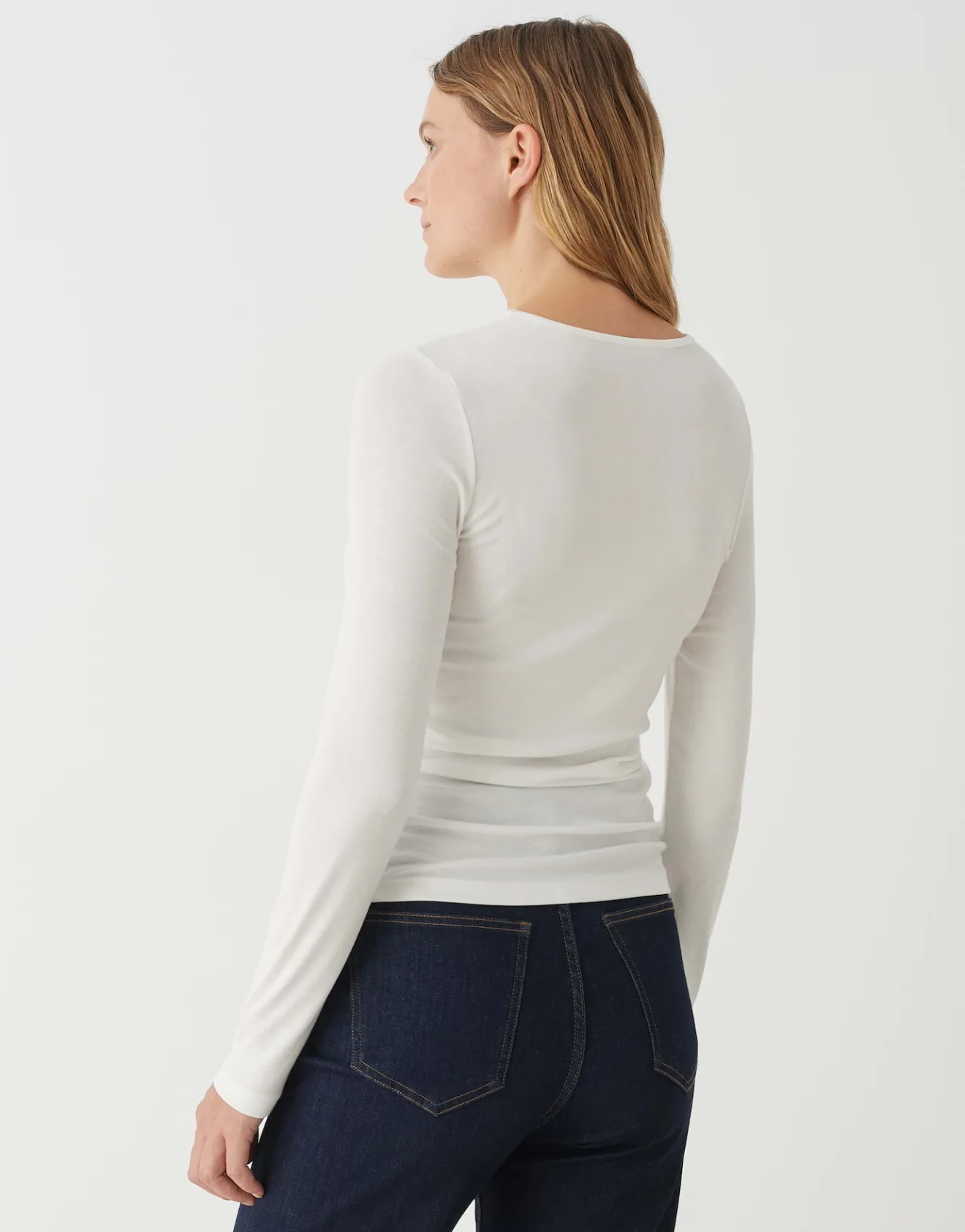 Outlet Ultraweiches Basicshirt SOGETI Slim aus Tencel Mix Shirts