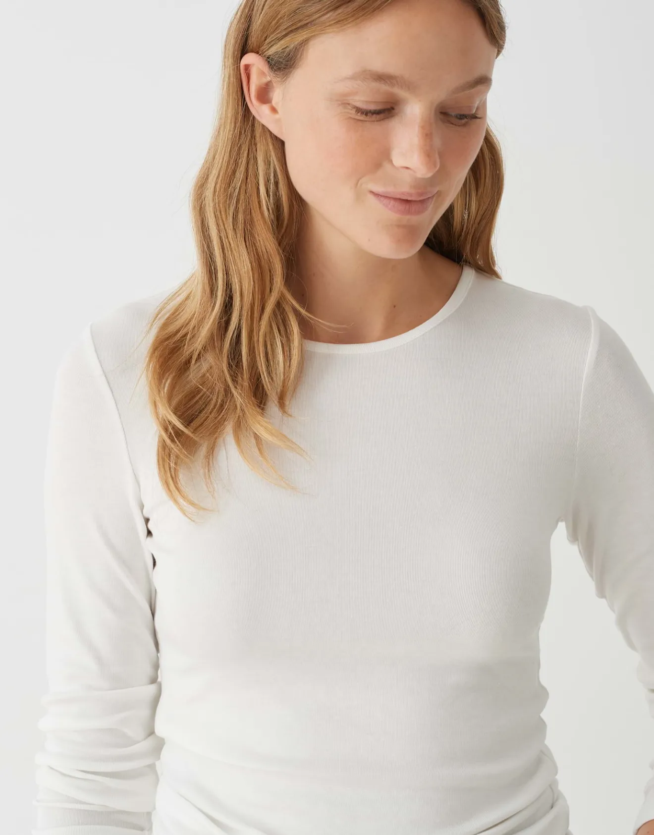 Outlet Ultraweiches Basicshirt SOGETI Slim aus Tencel Mix Shirts