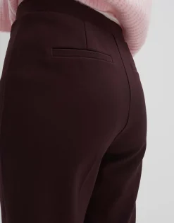 Cheap Verkürzte Flared Pants CURINNA DETAIL aus Sweatware Hosen