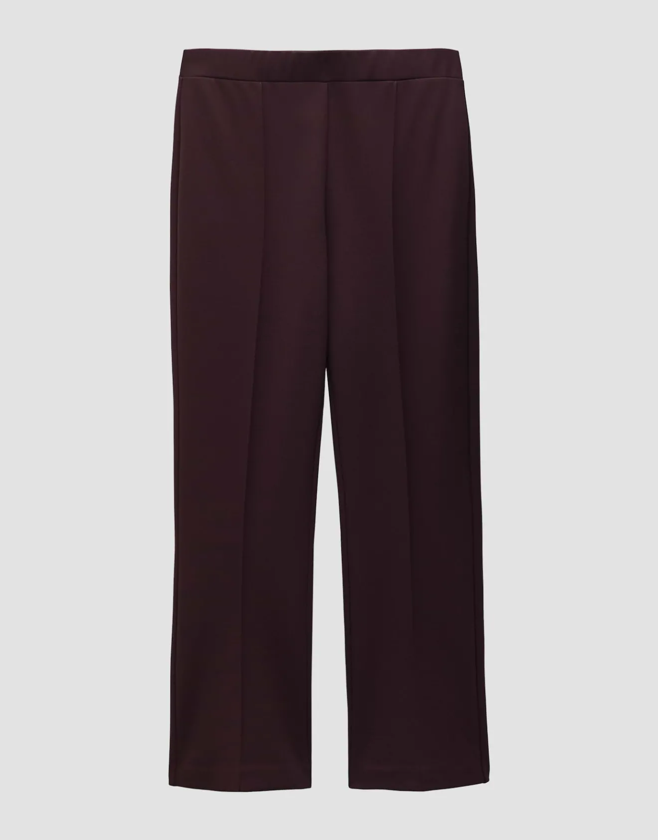 Cheap Verkürzte Flared Pants CURINNA DETAIL aus Sweatware Hosen
