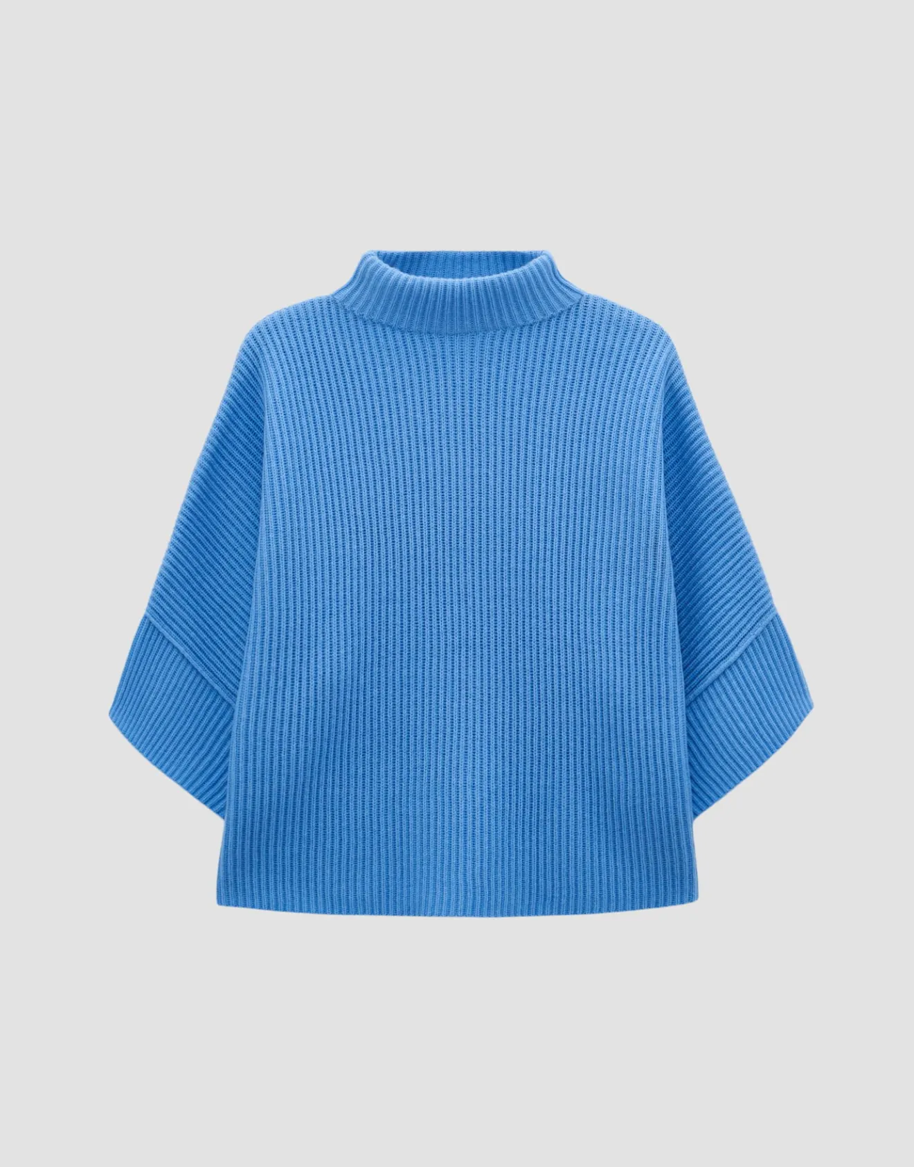 Fashion Verkürzter Strickpullover TALJA Loose aus Woll Mix Strick
