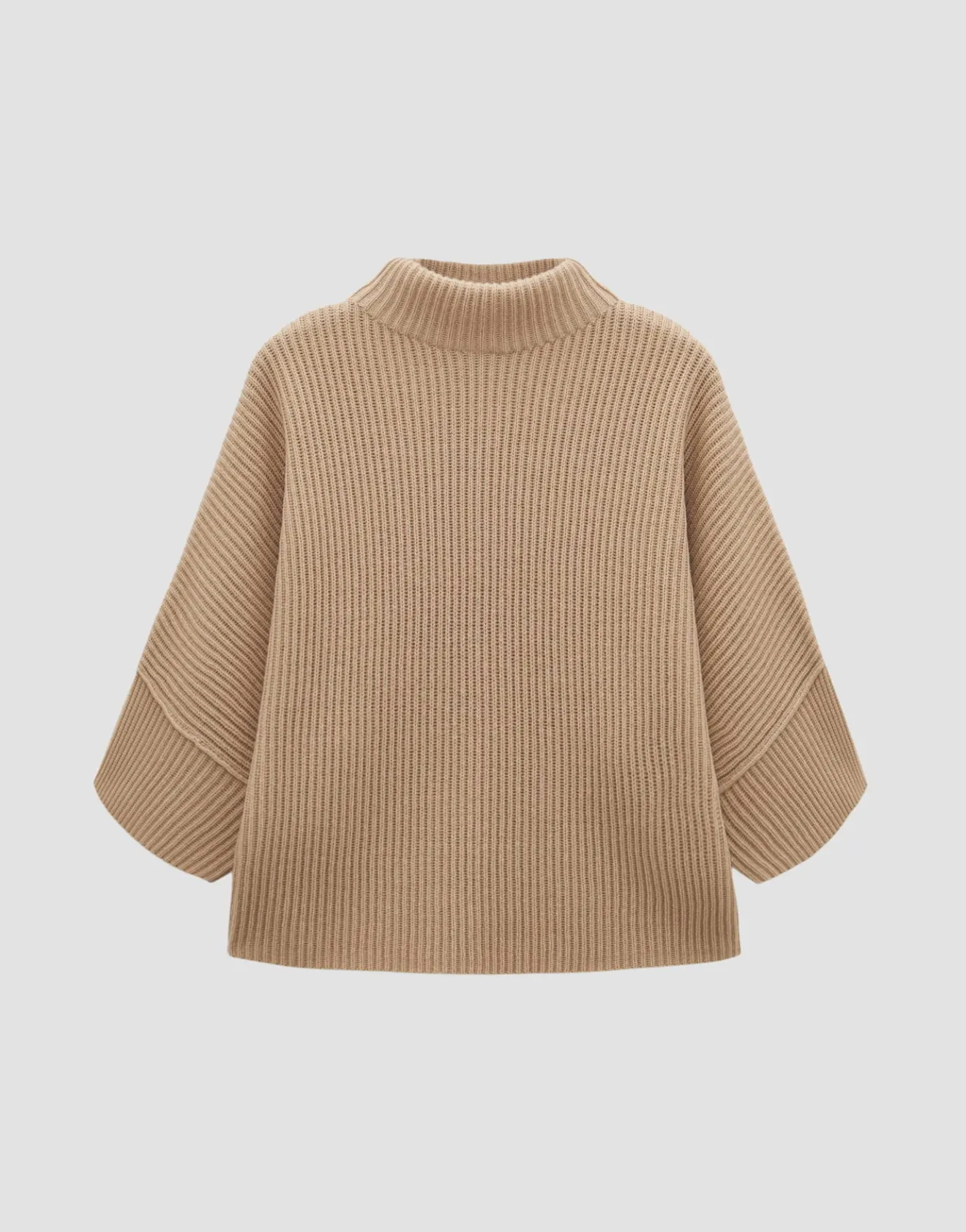 New Verkürzter Strickpullover TALJA Loose aus Woll Mix Strick