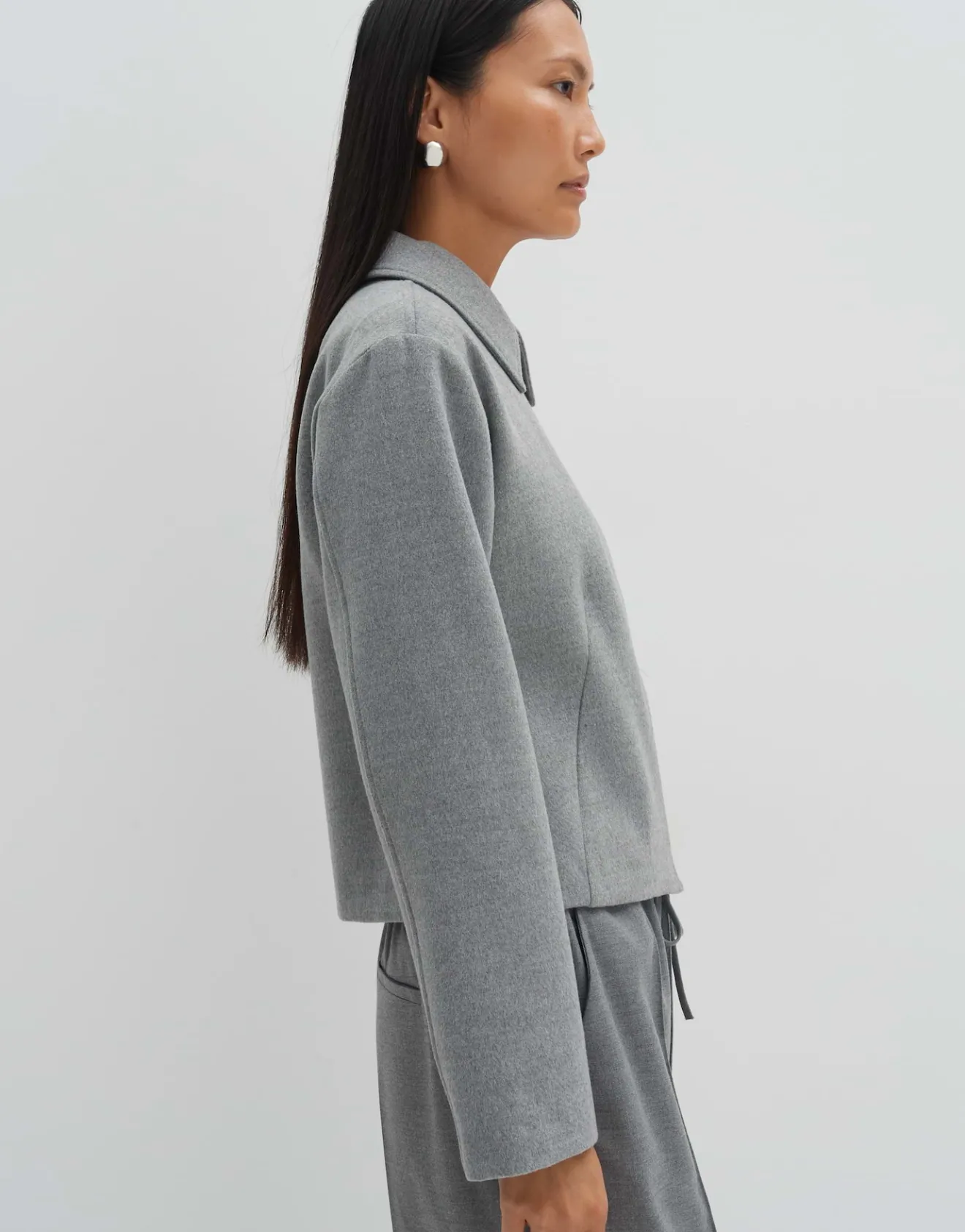 Online Weiche Blazerjacke NILAH in Woll Optik Blazer & Westen