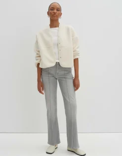 Fashion Weiche Jacke Uteddy in Lammfell Optik Jacken & Mäntel|Sweat
