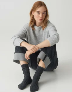 Flash Sale Weiche Socken YANNA CASHMERE mit Glitzer Details Accessoires