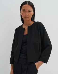Best Sale Weiche Sweatjacke UTINA Loose aus Viskose Mix Sweat|Blazer & Westen