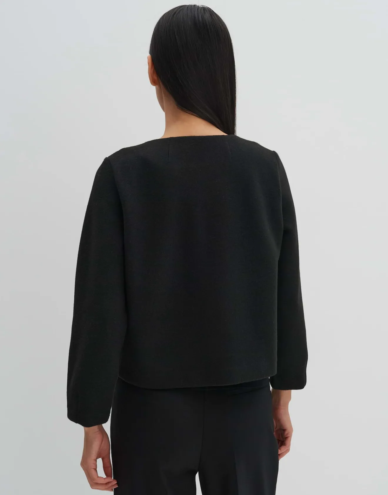 Best Sale Weiche Sweatjacke UTINA Loose aus Viskose Mix Sweat|Blazer & Westen
