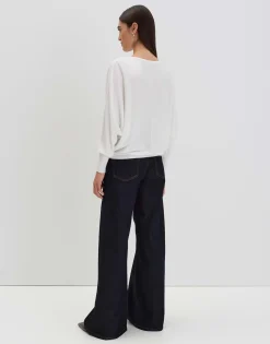Discount Weicher Strickpullover TALIYA LINE Loose Strick