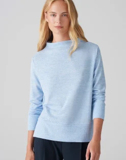 Flash Sale Weiches Jerseyshirt SOMELANA Regular in Feinstrick Optik Shirts