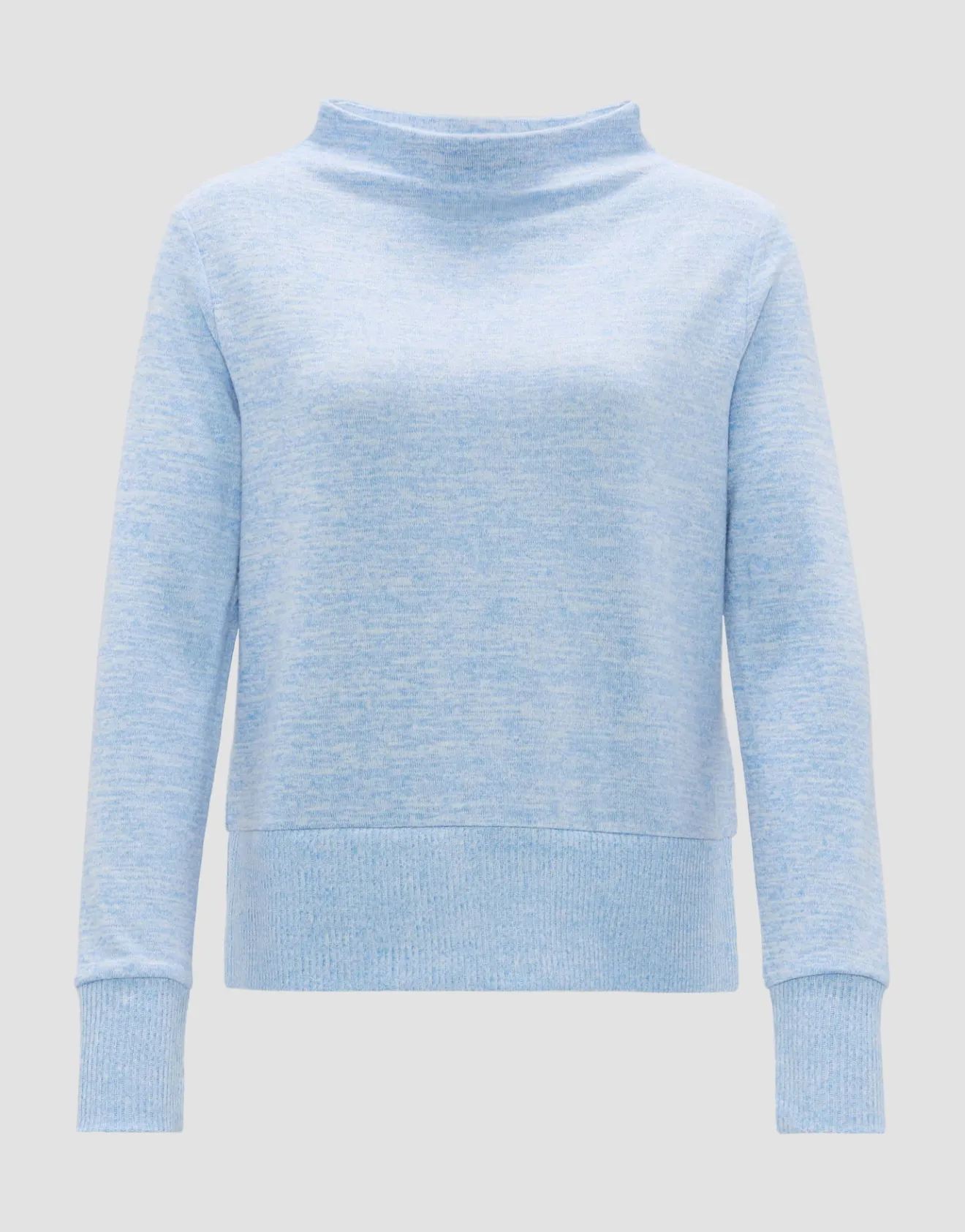 Flash Sale Weiches Jerseyshirt SOMELANA Regular in Feinstrick Optik Shirts