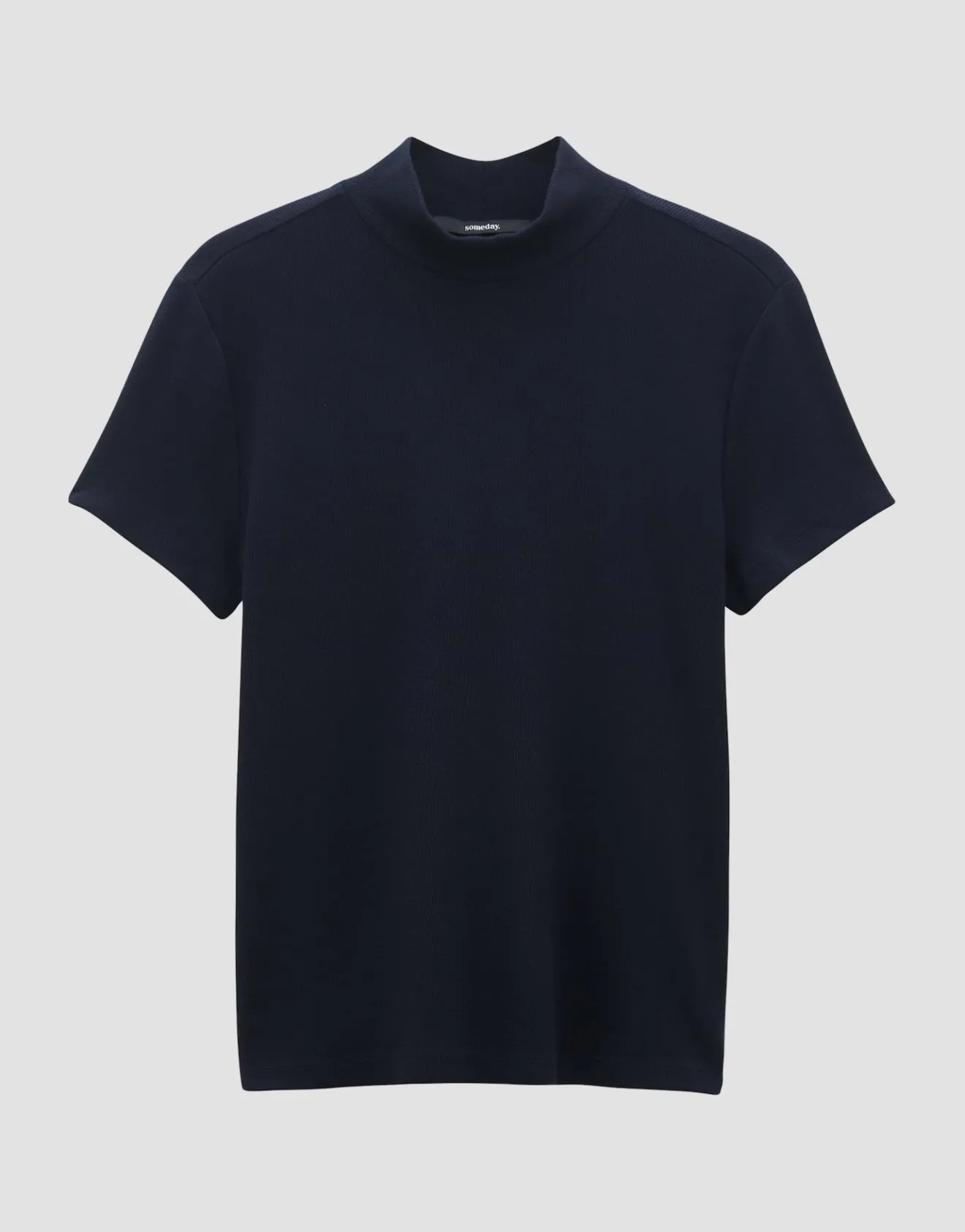 Discount Weiches Rippshirt KARLUSIA Slim aus Modal Mix Shirts