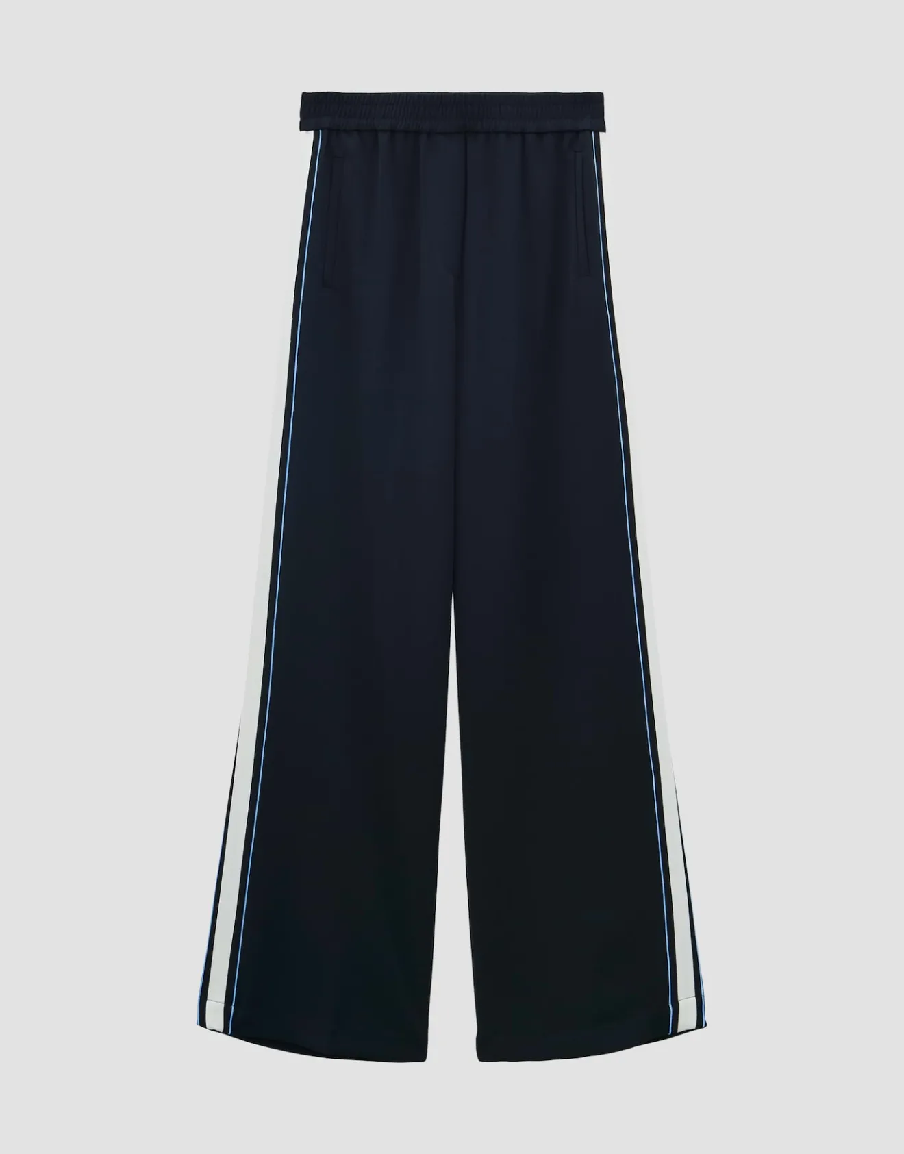 Clearance Weite Stoffhose CEVIL GALON mit elastischem Gummibund Hosen