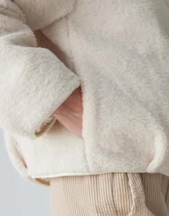 Cheap Wendbare Teddyfelljacke HELDA im Bomberstil Jacken & Mäntel