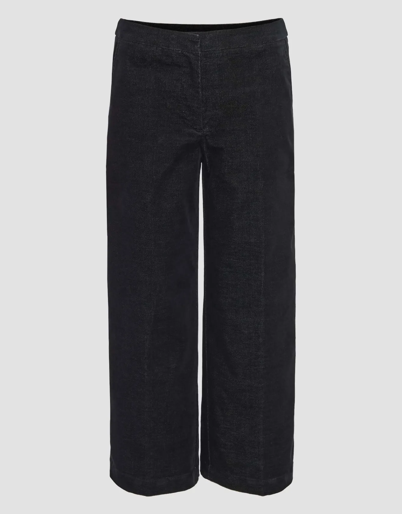 Shop Wide Cropped Pants MONDAI aus weichem Samt Hosen