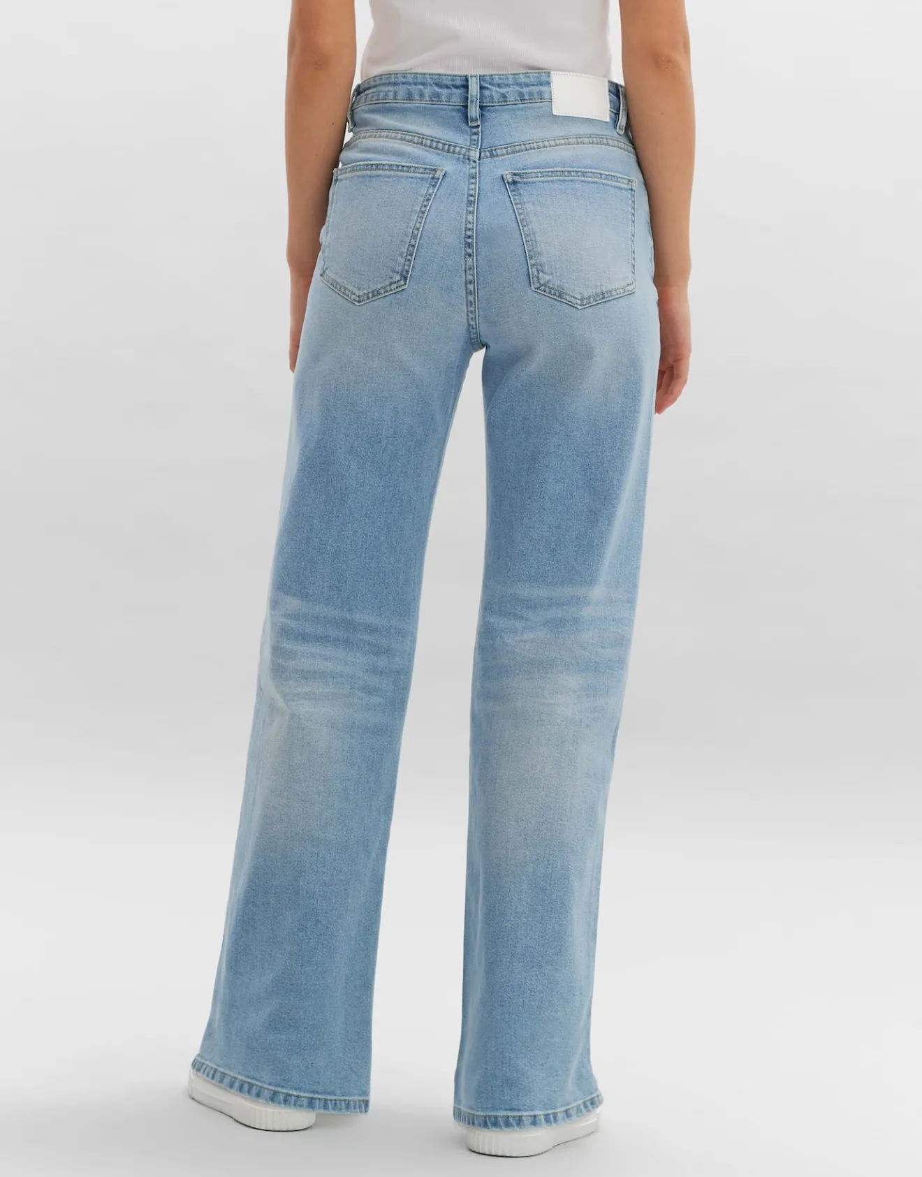 Outlet Wide Leg Jeans MIVY High Rise mit Stretch-Anteil Jeans