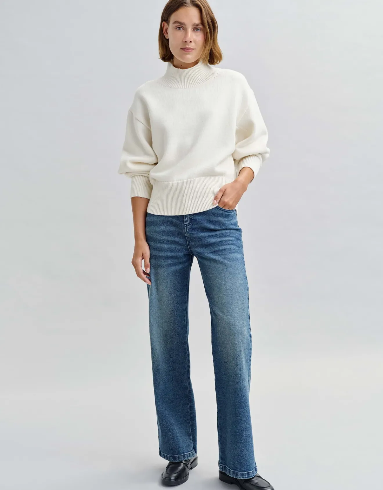 Cheap Wide Leg Jeans MIVY High Rise mit Stretch-Anteil Jeans