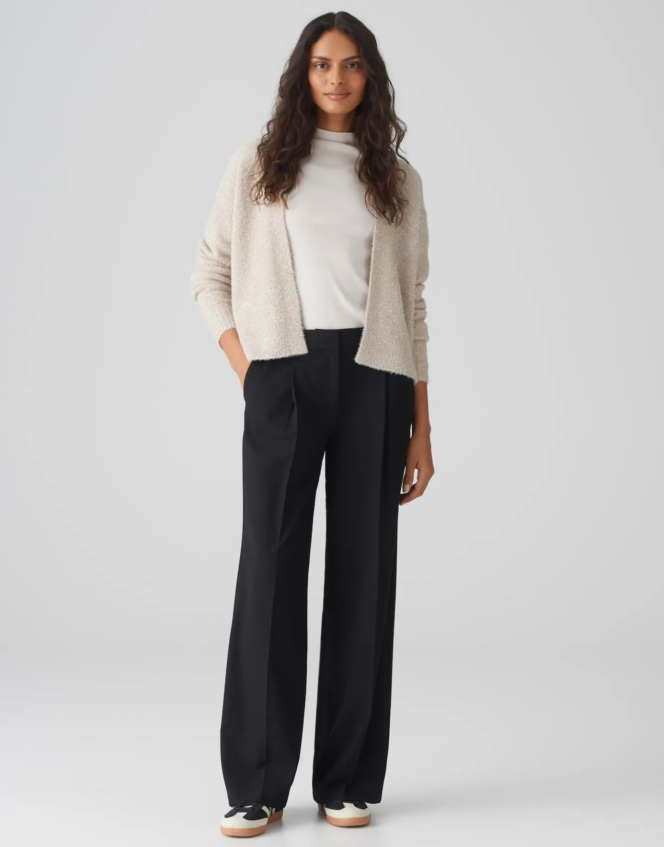 Best Wide Leg Pants MARIENA mit Komfortbund Hosen