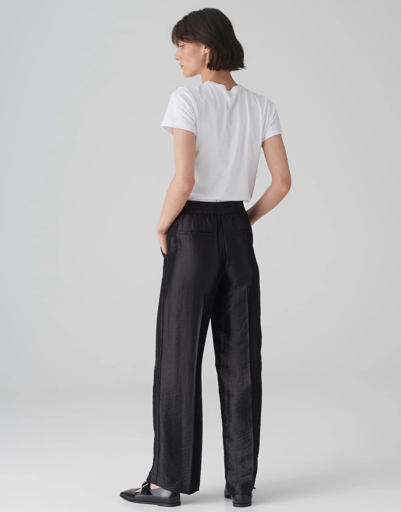 Hot Wide Leg Pants MOSMIC mit elastischem Gummibund Hosen