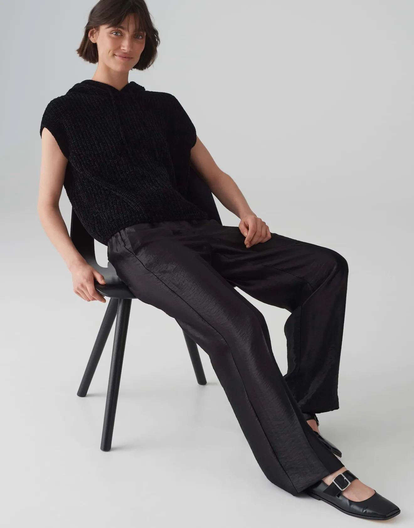 Hot Wide Leg Pants MOSMIC mit elastischem Gummibund Hosen