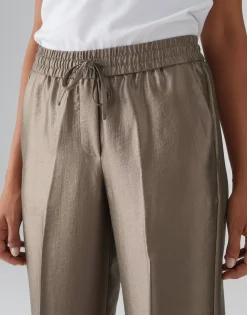 Hot Wide Leg Pants MOSMIC mit elastischem Gummibund Hosen